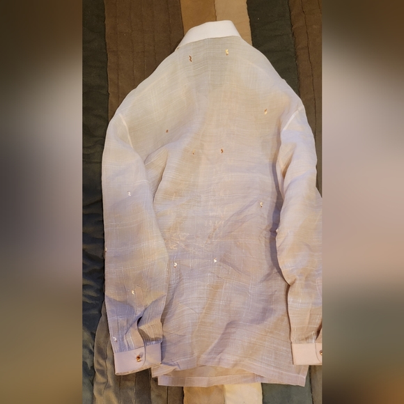 Onésimus 100% Silk Barong - Picture 2 of 4